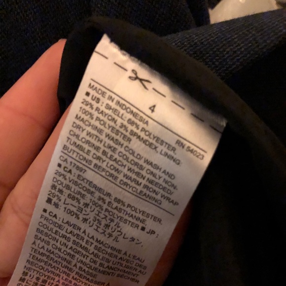 NWT Banana Republic Navy Blazer - Picture 8 of 8